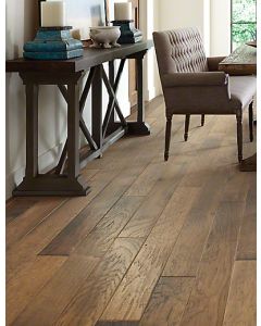 ANDERSON, FORA HICKORY, BERNINA HICKORY COLLECTION, AA791-12005, 5 INCH WIDE HEAVY SCRAPED HICKORY, SHAW ANDERSON WOOD FLOORING