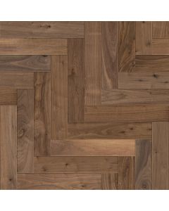Anderson Tuftex ERA AA833-17044 — Revival Walnut Herringbone pattern, overhead view