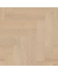 Anderson Tuftex PLAZA AA846-11088 — European Ash Herringbone pattern, overhead view