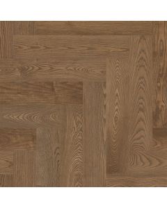 Anderson Tuftex BISCOTTI AA846-17061 — European Ash Herringbone pattern, overhead view