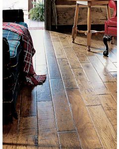 VIRGINIA VINTAGE, FLINTLOCK, VINTAGE COLLECTION, AE206-37522, 3-5-6.8 INCH WIDE, HEAVY SCRAPED HICKORY, ANDERSON VIRGINIA VINTAGE, SHAW ENGINEERED HARDWOOD FLOORING