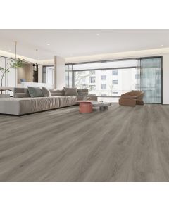 EURO OAK BB-608 BUILDER'S BOUTIQUE COLLECTION 7.17 INCH WIDE WATERPROOF SPC LUXURY VINYL FLOORING