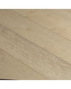OASIS BEACH CASTLE, OLD CARMEL COLLECTION, OC06, 8 3/4 INCH WIRE BRUSHED RUSTIC WHITE OAK, HARDWOOD FLOORING 