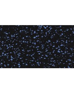 ECORE QT 8MM FITNESS FLOORING FF01 BLUE STAR INTERLOCKING TILES 23" X 23" 3.67-SF/PC