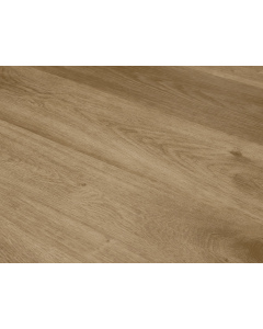 GemCore Oak Auburn — Meridian II Collection plank, angle view (REWLVT2MEDAB)