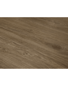 GemCore Oak Graham — Meridian II Collection plank, angle view (REWLVT2MEDGR)