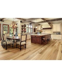 LINCO TOSCANA COLLECTION, HICKORY NATURALE TC-HCK01, 7.5 INCH DISTRESSED SCULPTED HARDWOOD FLOORING