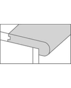 FLUSH STAIR NOSING PROVENZA HARDWOOD MOLDING ALL COLORS