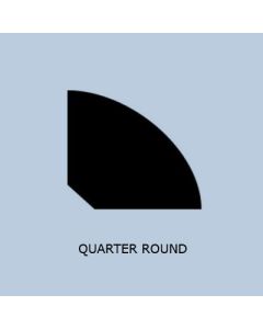 QUARTER ROUND, MEGACLIC SPC VINYL MOLDING ALL COLORS