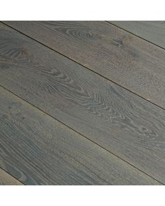 OASIS RANCHO VILLA, OLD CARMEL COLLECTION, OC15, 8 3/4 INCH WIRE BRUSHED RUSTIC WHITE OAK, HARDWOOD FLOORING 