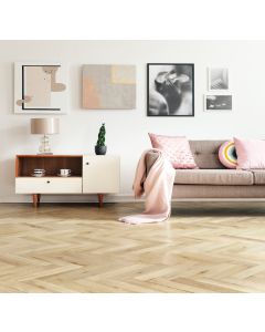 PERLA GRIS - HB, DMAH501HB, EUROPEAN OAK, 5 INCH WIDE HERRINGBONE, D AND M FLOORING