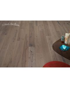 NATURALLY AGED SILVER CREEK, MEDALLION COLLECTION, MC-SC-7.5, HAND SCRAPED AND WIRE BRUSHED HICKORY 7.5 INCH WIDE, HARDWOOD FLOORING