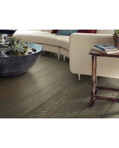 SHAW FLOORS | CASTLEWOOD HEARTH OAK  00519 | 7.5 INCHES WIDE | WIRE BRUSH DURASHIELD HARDWOOD FLOORING 