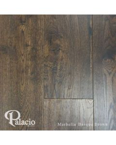 PALACIO MARBELLA, BASQUE BROWN, MISSION COLLECTION, MAROAK9BAS, 9 INCH WIDE, OAK, HARDWOOD FLOORING