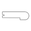 Flush Stair Nose — Robbins vinyl molding profile
