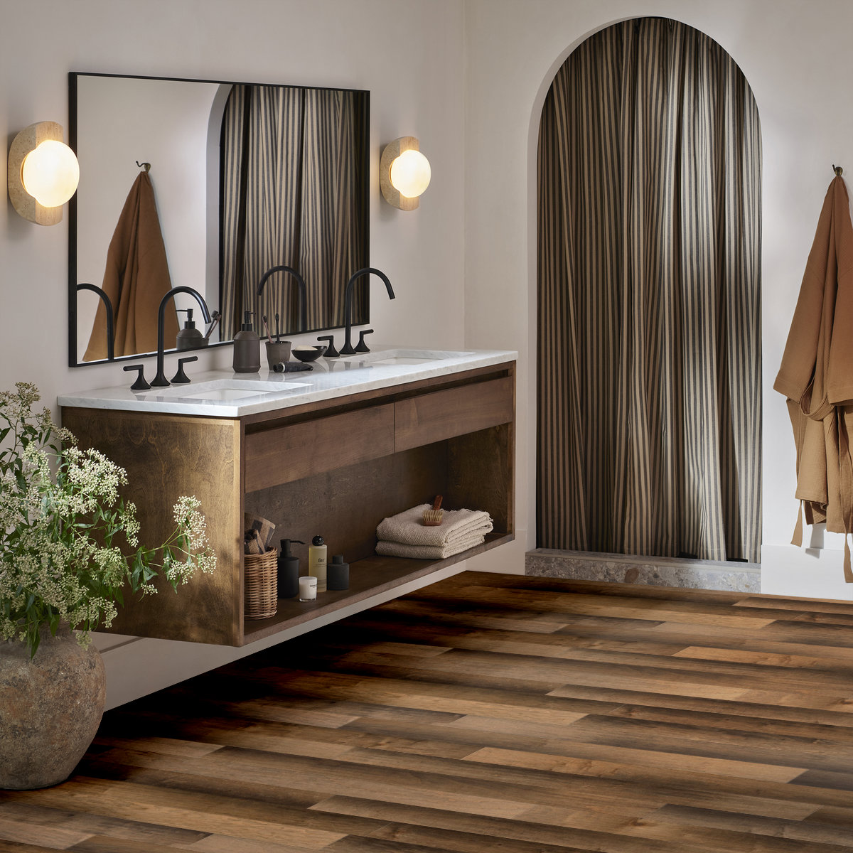 Bernina Maple hardwood flooring room scene