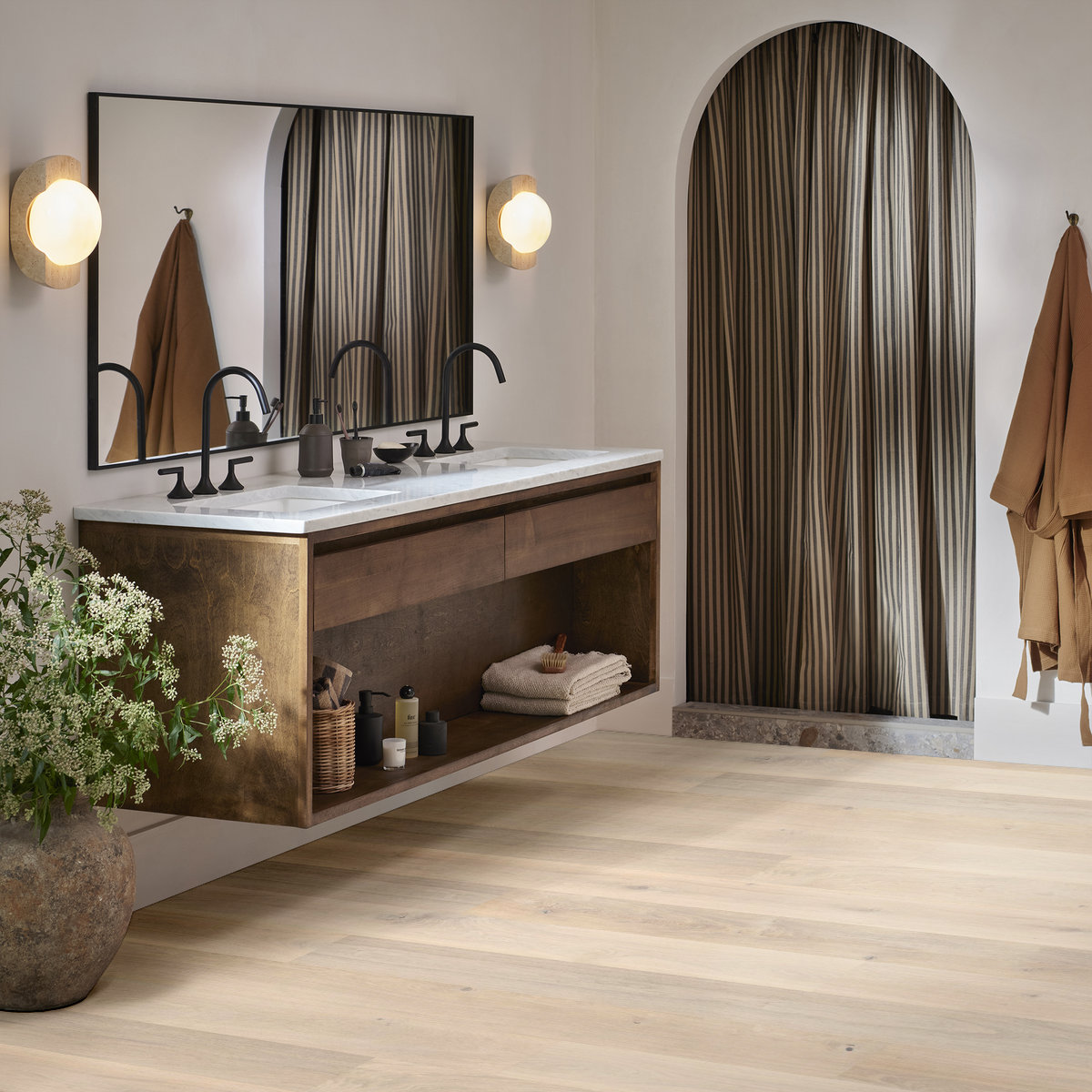 Chateau Oak hardwood flooring room scene