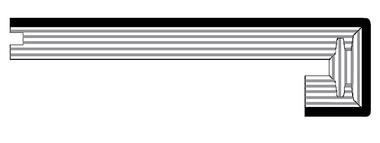 Reward Engineered Square Stair Nose Made With Flooring